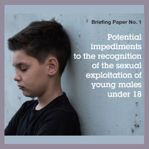 Potential impediments to the recognition of the sexual exploitation of young males under 18