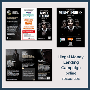 Illegal Money Lending Campaign Material